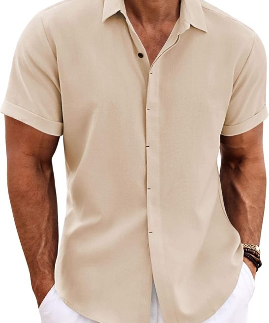 Casual Short Sleeve Summer Shirt