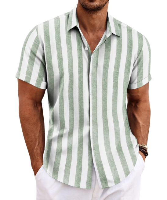 Elegant Printed Summer Shirt